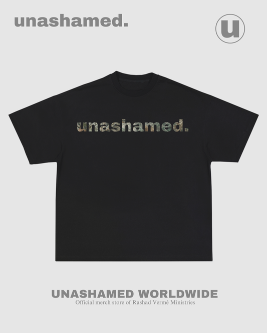 Unashamed Camo Tees (black)